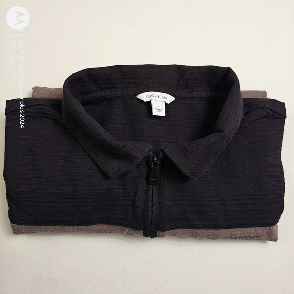 Calvin Klein Liquid Touch Luxury Slim Fit Polo Size US L - Picture 5 of 11